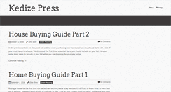Desktop Screenshot of kedziepress.com